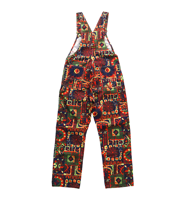 60's VINTAGE BIG SMITH ALL OVER PATTERN OVERALL/60年代 ビンテージ