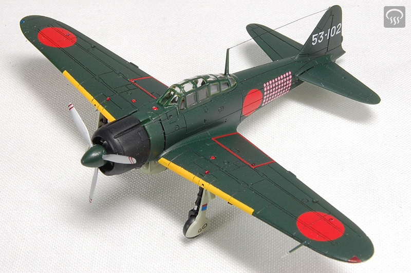 零戦21型”岩本徹三乗機”（SWEET 1/144) - 迷走エアモデリング！