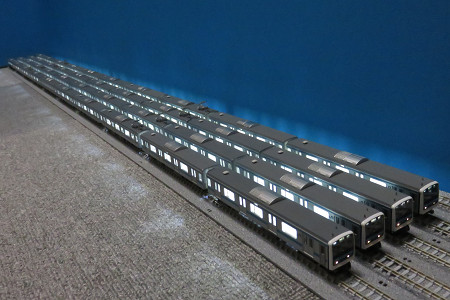 TOMIX 209系0番台 室内灯点灯化 10両×4編成 - にゃいっちぃと電車の