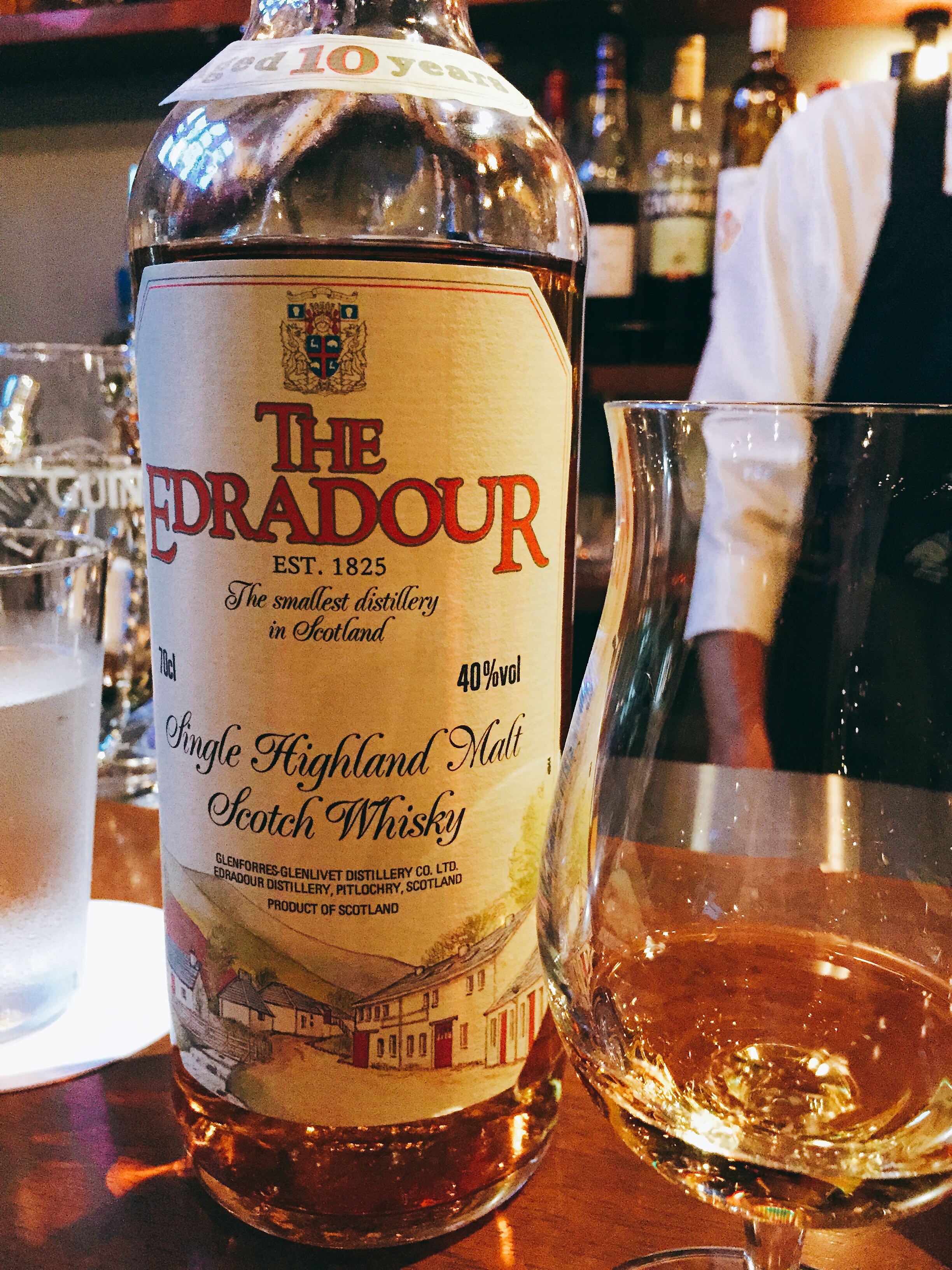 美味酒録 - EDRADOUR 10yo Old Bottle