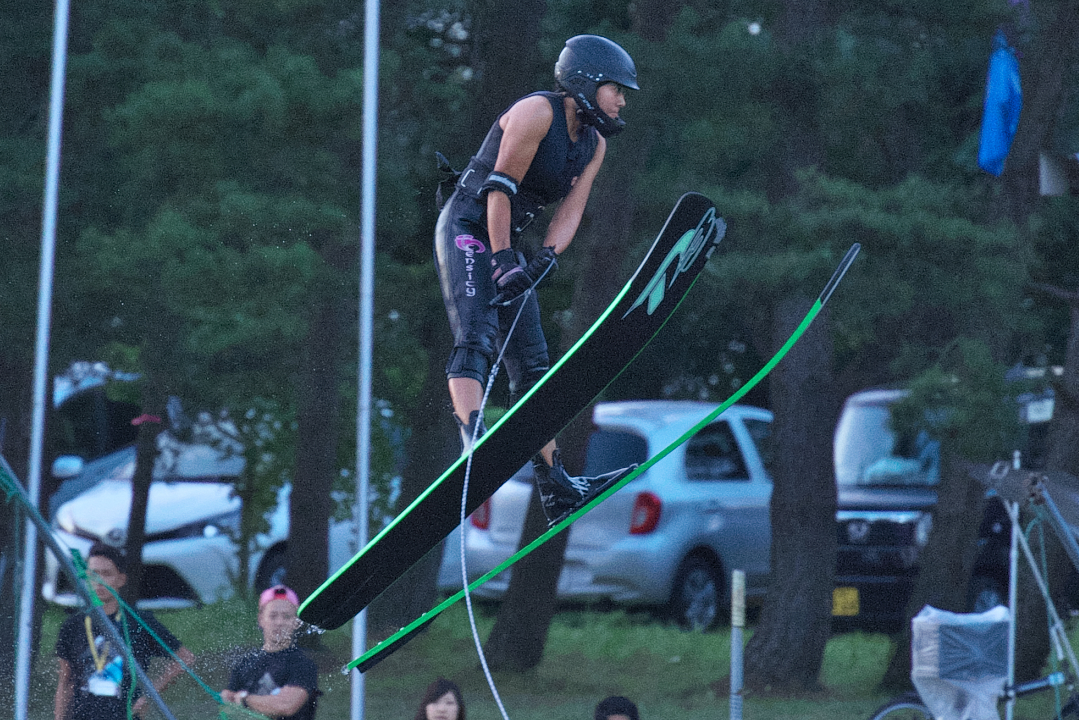 水上スキー at 常陸利根川