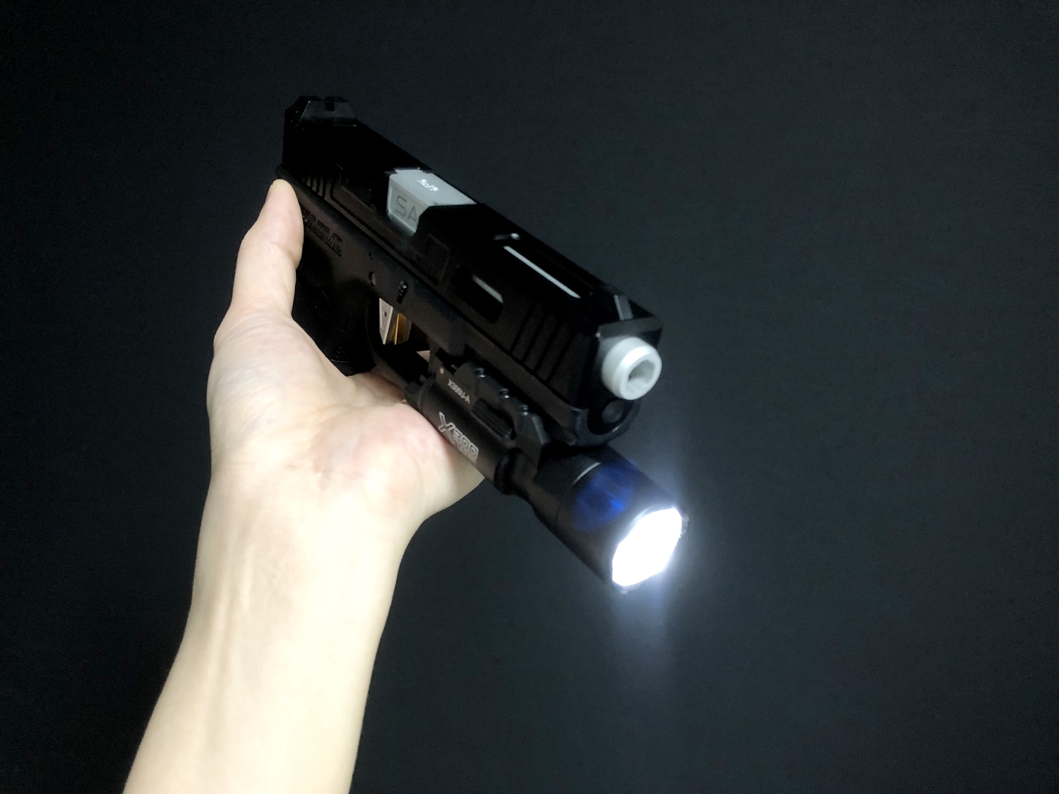 東京マルイ GLOCK 17 『SUREFIRE X300 ULTRA TYPE』を付けて見よう