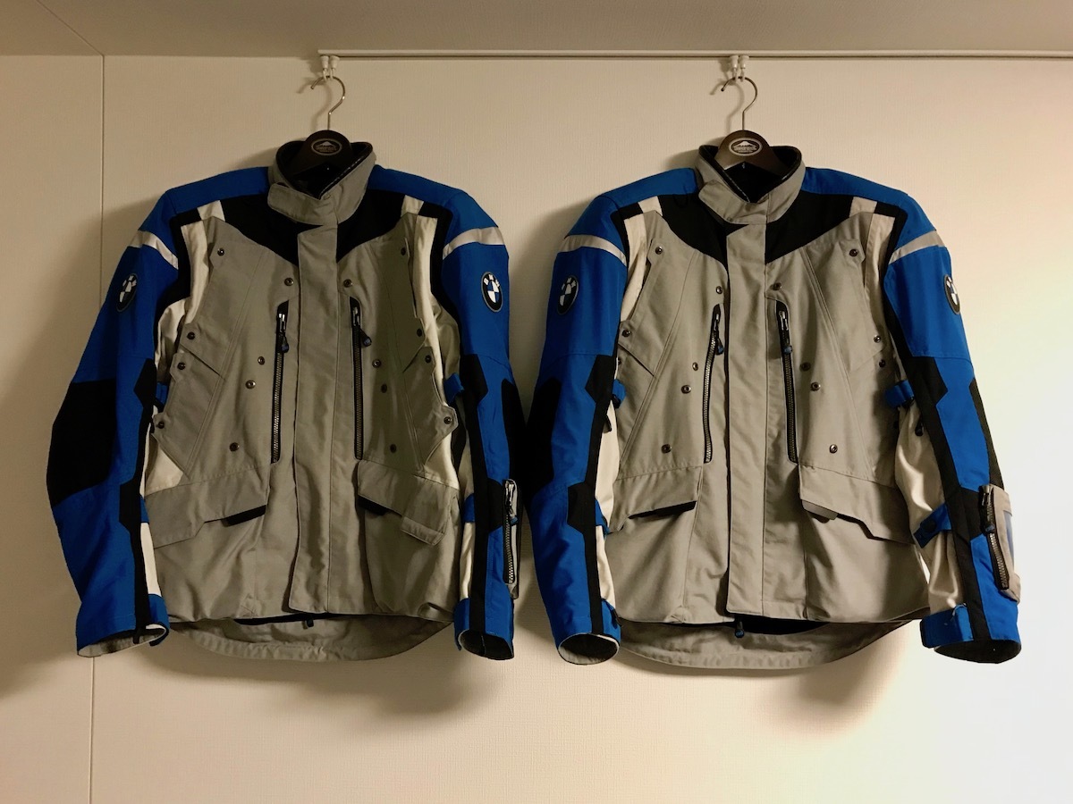 BMW純正 新型ラリースーツ 50サイズ/48サイズのサイズ比較 R1200GS