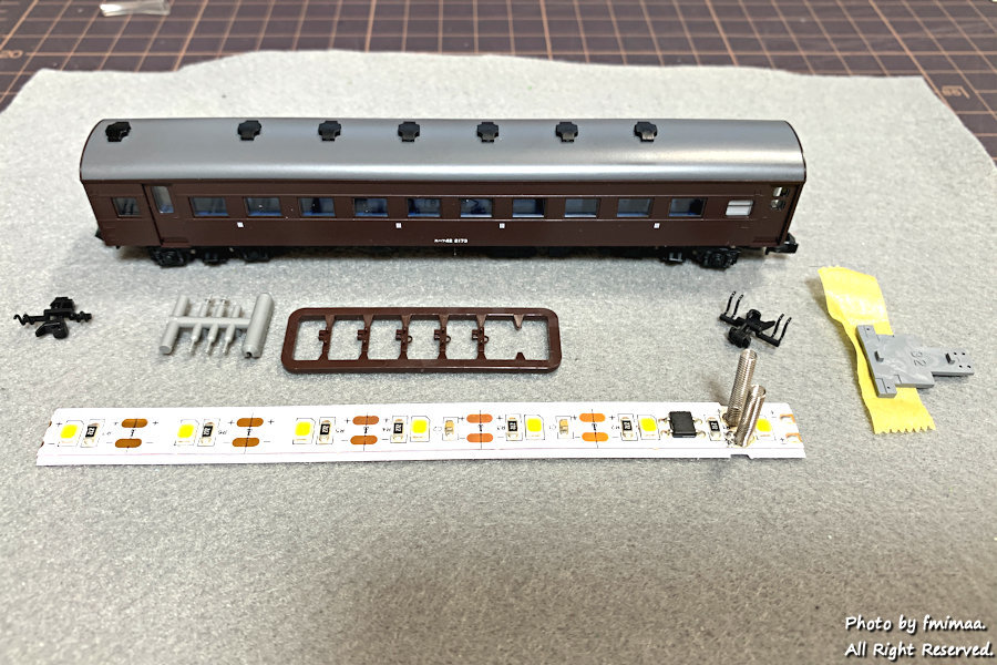 fmimaa鉄道開業2周年記念 群馬の鉄 38 高崎車両センターの旧客が入線