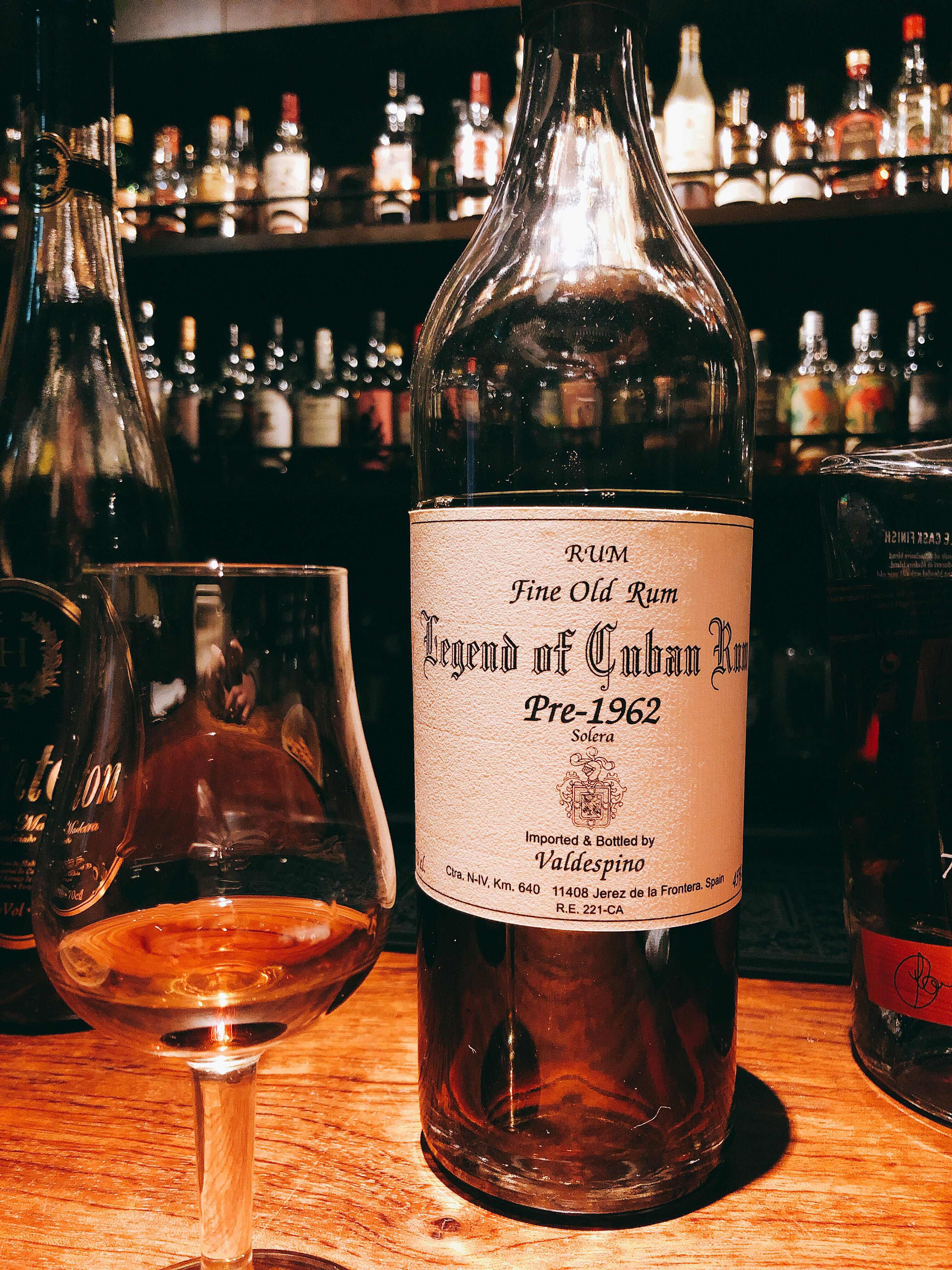 美味酒録 - LEGEND OF CUBAN RUM Pre 1962 Solera 