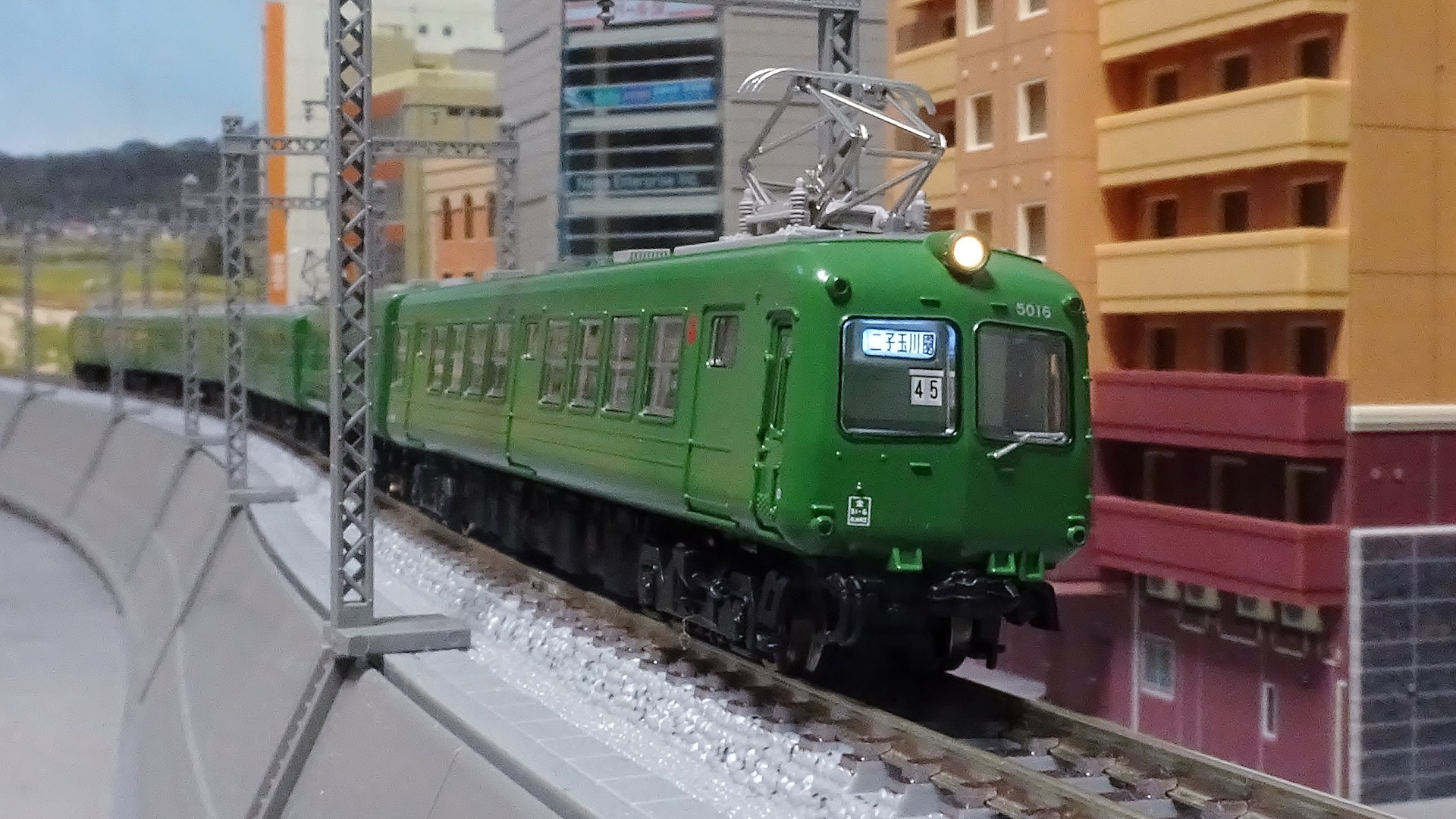 新車入線】東急電鉄 旧5000系 大井町線仕様 5両セット - ビスタ模型