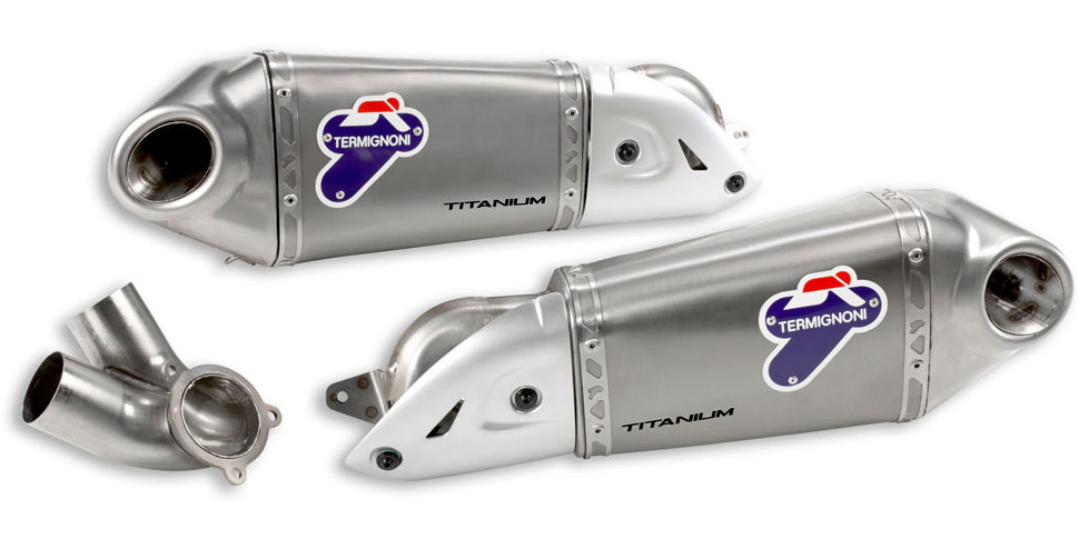 DUCATI 1199 PANIGALE 用テルミニョーニマフラー - 迷走Riderの眠れぬ日々