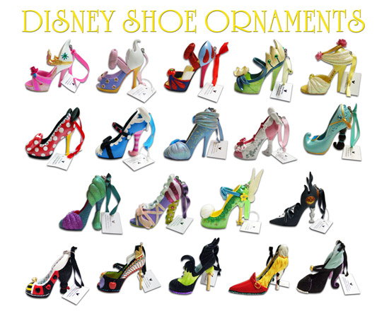 ディズニー☆クリスマス・シューオーナメント/プリンセス＆ビランズ再