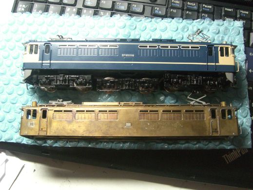 が*く様 KTM カツミ 国鉄 EF65 1000 車体キット ジャンク 説明必 KTM