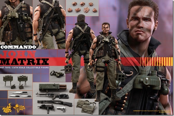 ホットトイズ 『コマンドー』 ジョン・メイトリックス 予約開始と