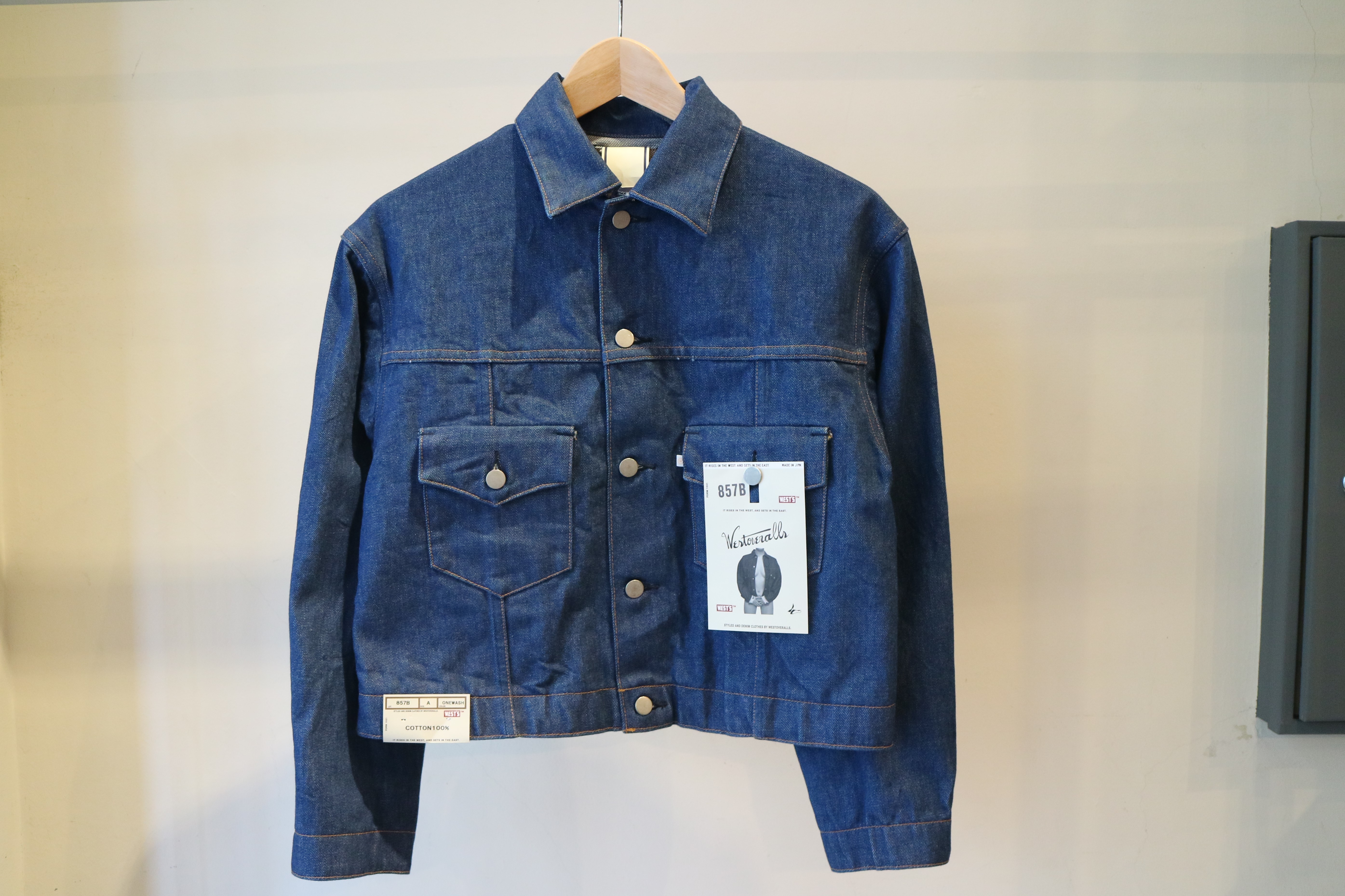 WESTOVERALLS (ウエストオーバーオールズ） 【DENIM TRACKER JACKED