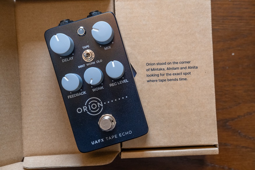 Quick Hits: Universal Audio UAFX Orion Tape Echo, Heavenly Plate