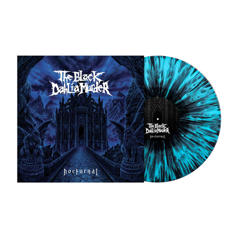 The Black Dahlia Murder - Nocturnal - Turquoise/Black Splatter