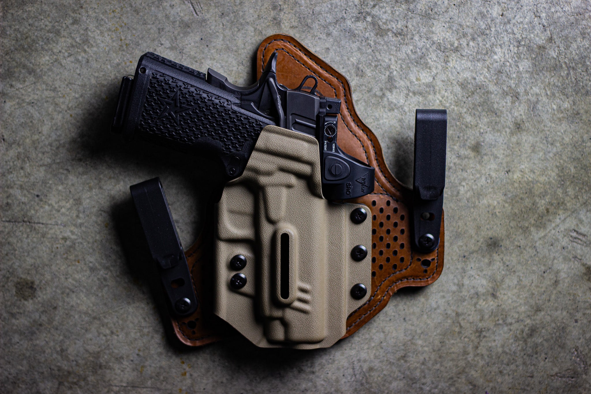 Dual Clip Protos-M® 2.0 for Sig Sauer P365/365X | Black Arch Holsters