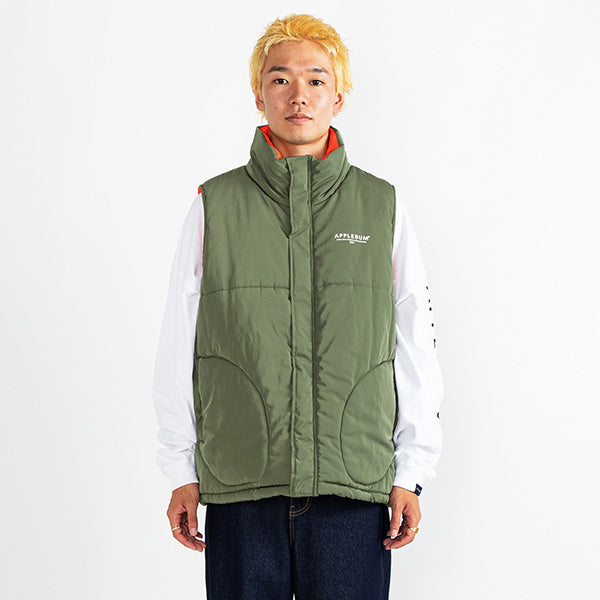アップルバム ベスト 中綿入り APPLEBUM Military Innercotton Vest
