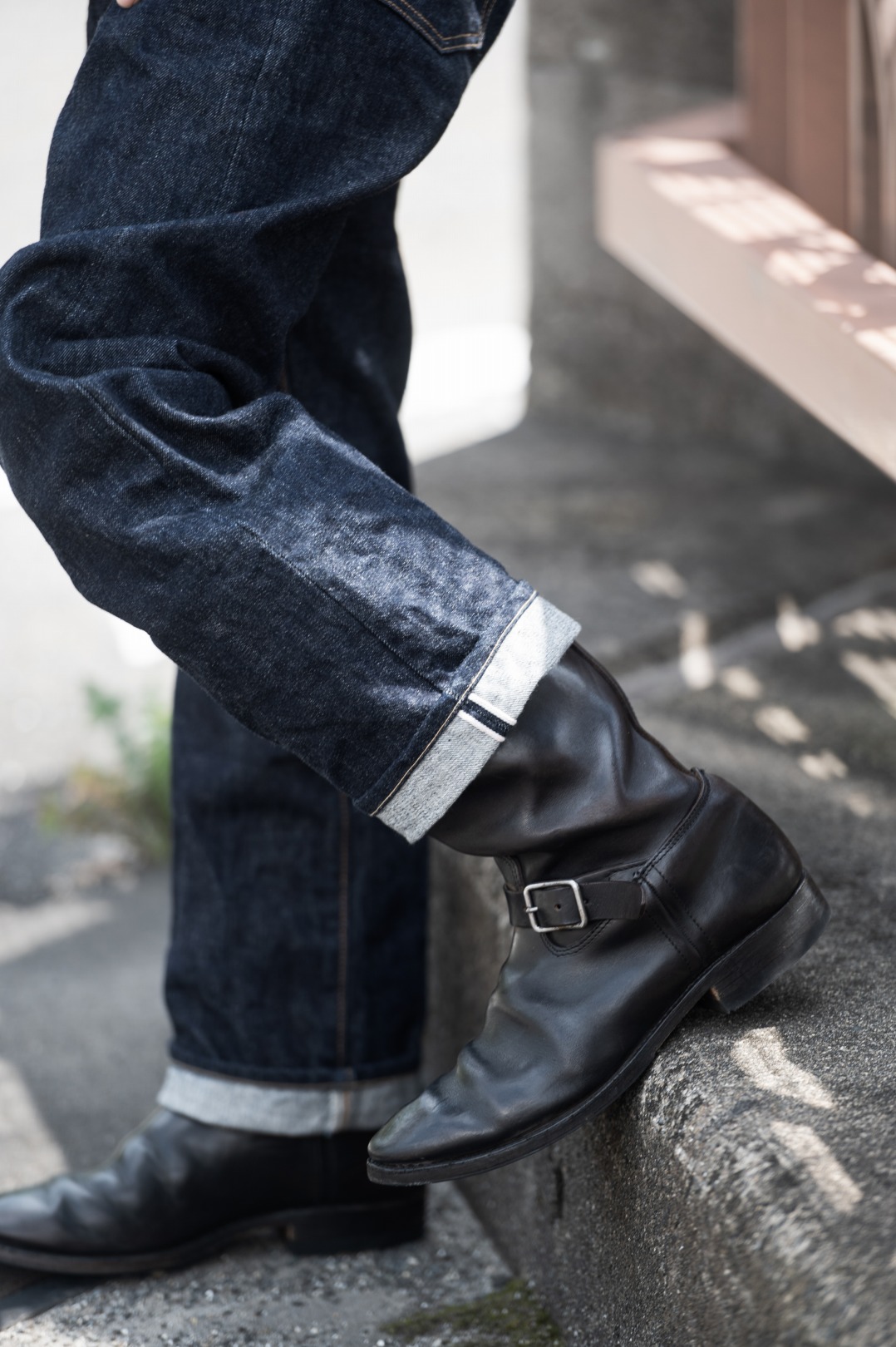 BLACK SIGN Main Lodge / BS Aviator Boots -Long Height- / Black