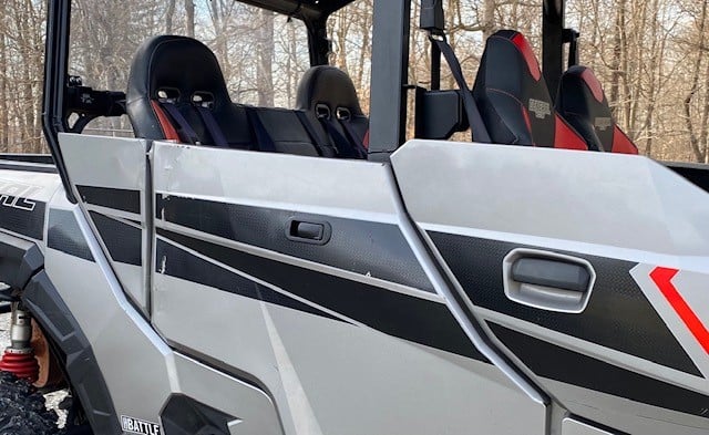 Rear Exterior Door Handles Polaris General 4 - B's Fab UTV