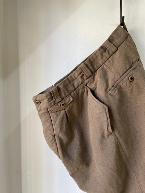 kaval / front tuck trousers 