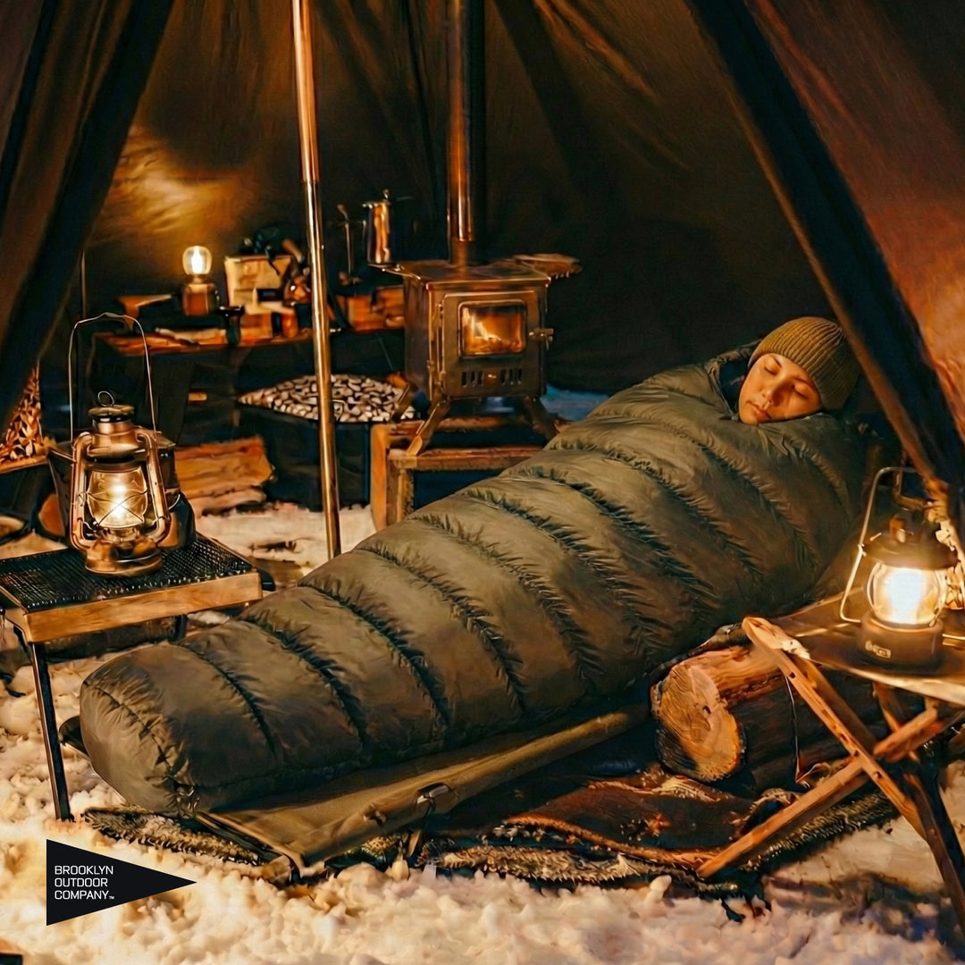 即納スタート】【送料無料】The Catskills Peak+ Sleeping Bag 800FP