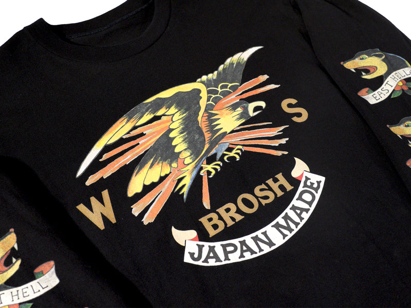 BROSH × WILDSIDE YOHJI YAMAMOTO TATTOO Long Sleeve T-Shirt