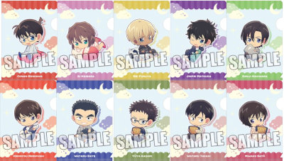 名探偵コナン トレーディングミニクリアファイル ポストカード付き