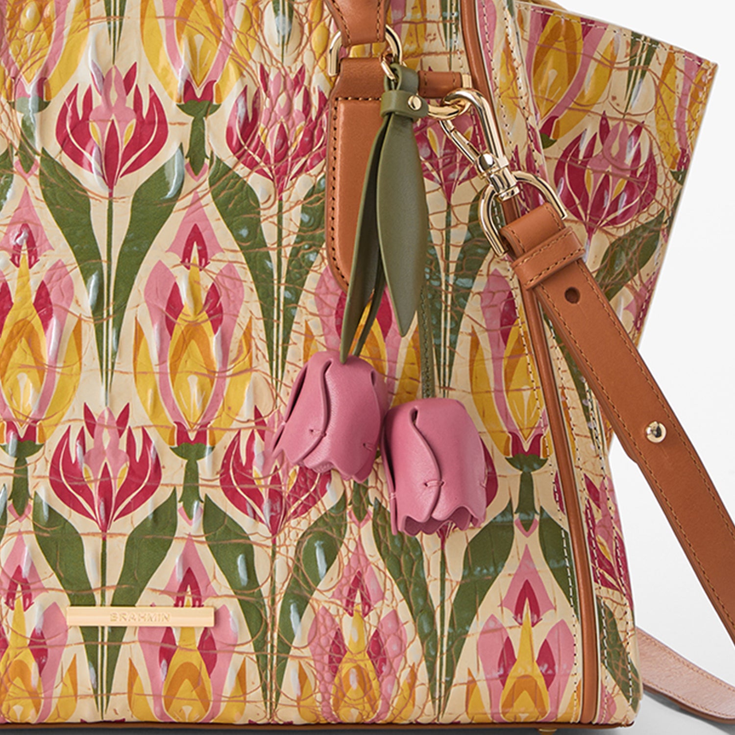 Priscilla Satchel | Multi Nectar | BRAHMIN