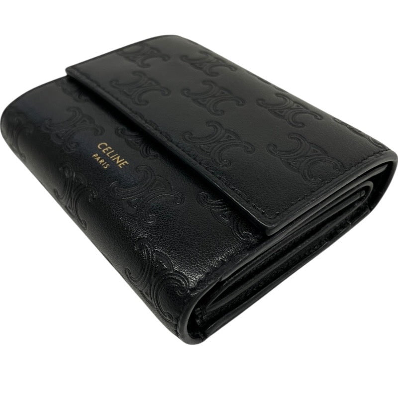 CELINE】セリーヌ トリフォールドウォレット 10B573BUF.38NO 三つ折り
