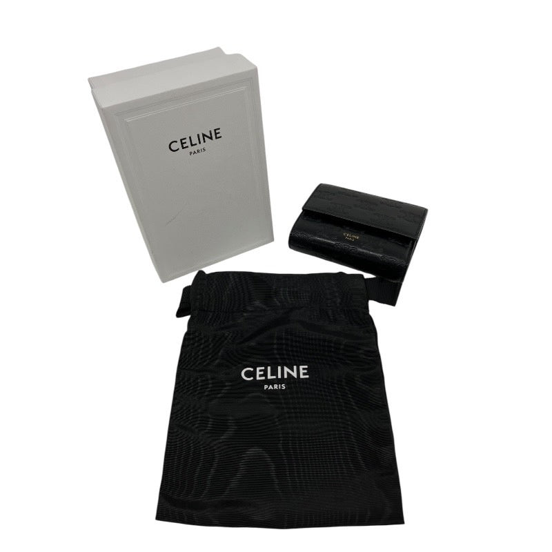 CELINE】セリーヌ トリフォールドウォレット 10B573BUF.38NO 三つ折り