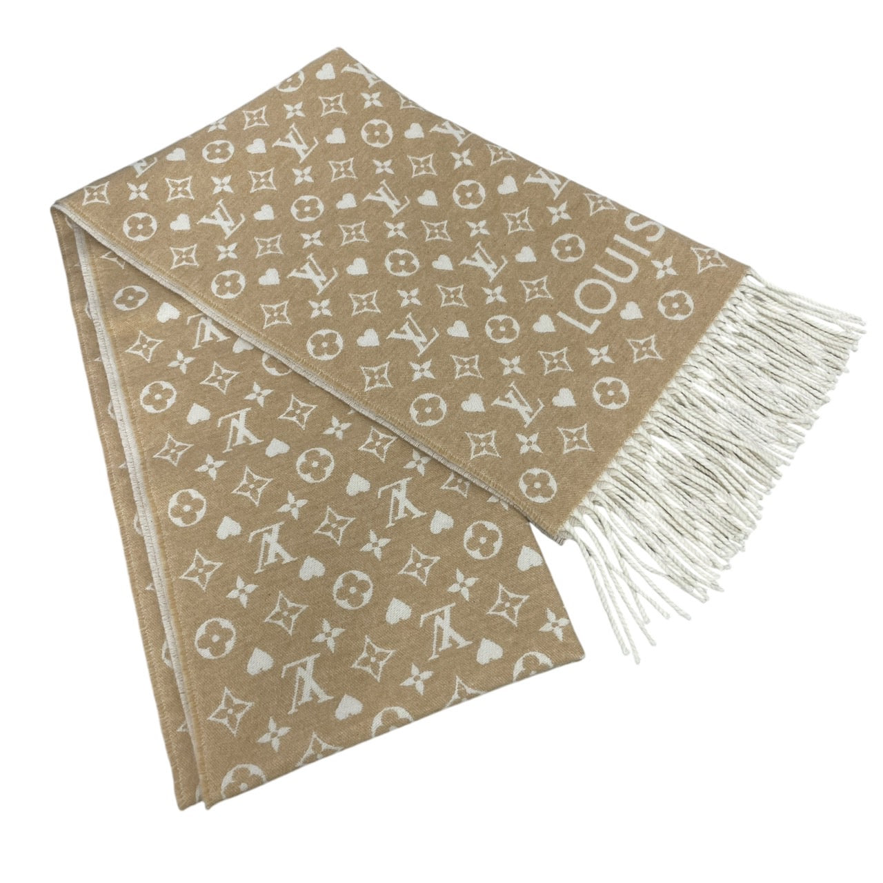 LOUIS VUITTON】ルイ・ヴィトン マフラー・ゲーム・オン M76900