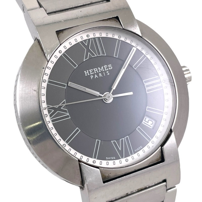 HERMES】エルメス ノマード NO1.710 腕時計 ステンレススチールメンズ
