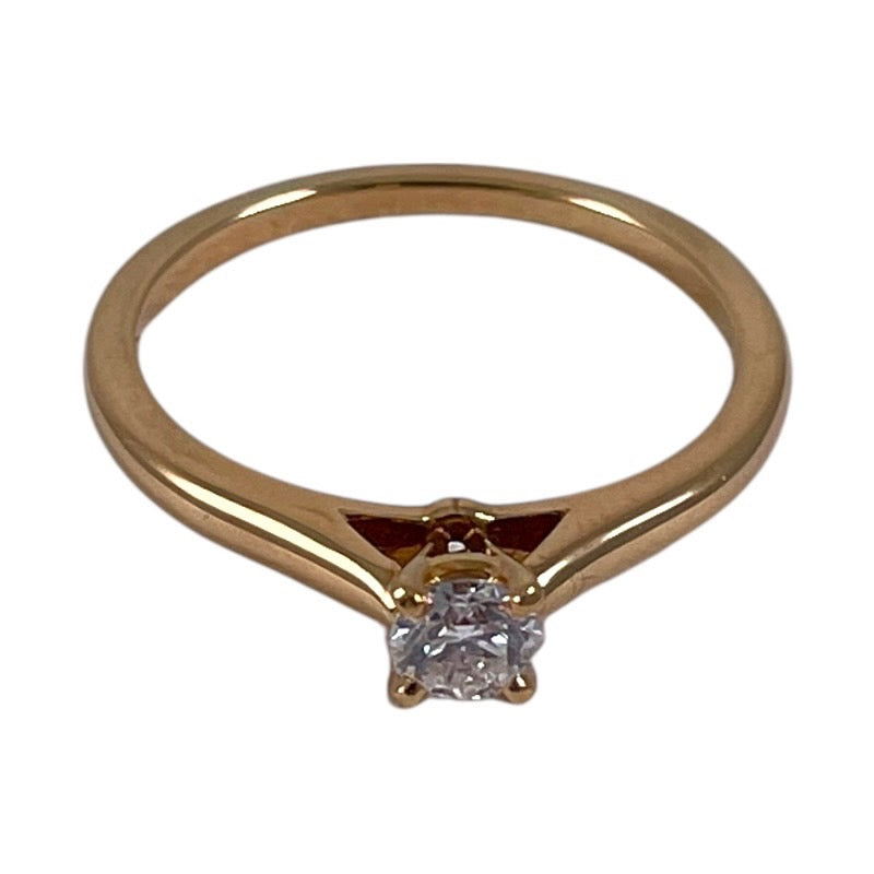 CARTIER】カルティエ ソリテール ダイヤ リング・指輪 K18ピンク