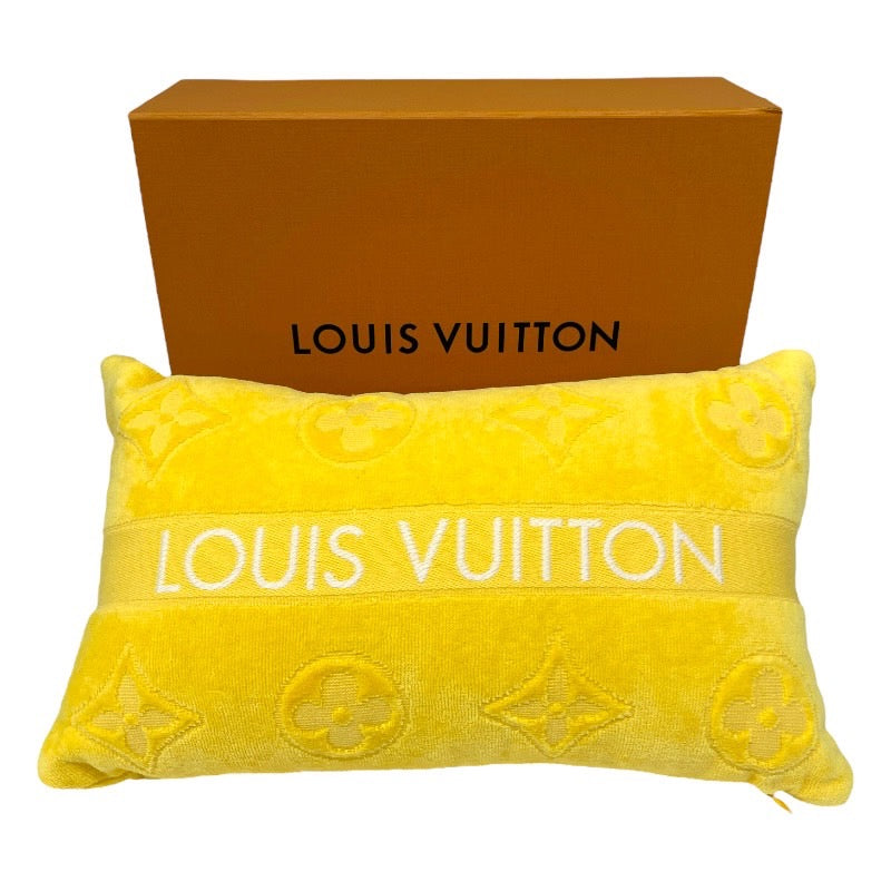未使用】【LOUIS VUITTON】ルイ・ヴィトン プティ クッション LV
