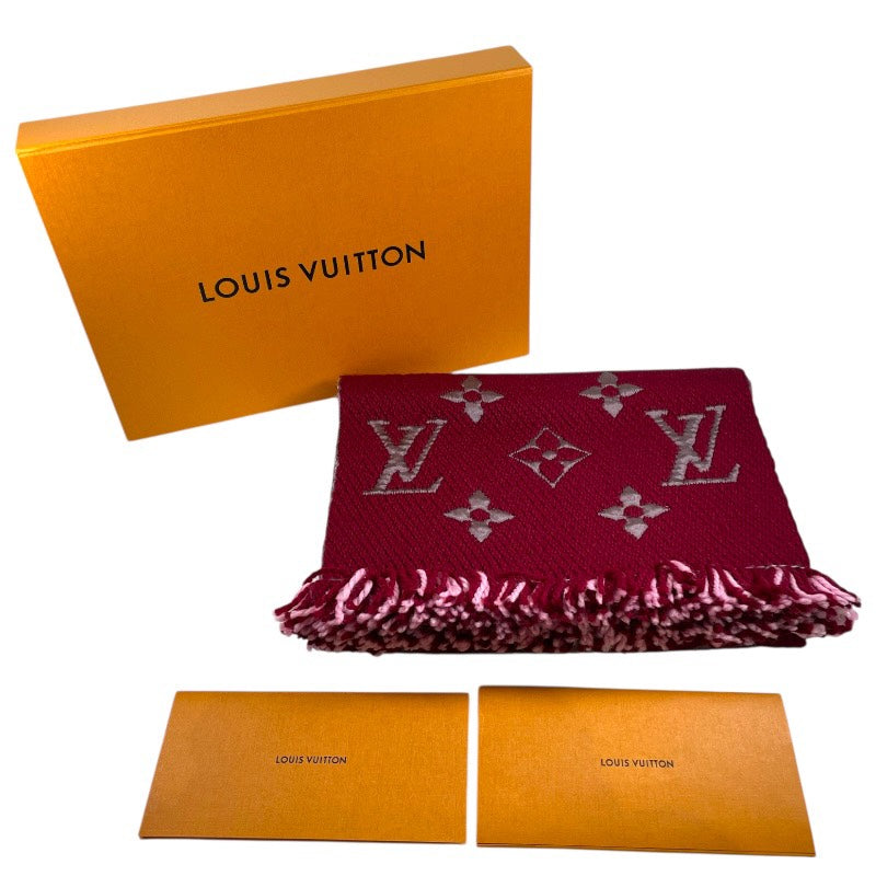 LOUIS VUITTON】ルイ・ヴィトン エシャルプ ロゴマニア デュオ M73887