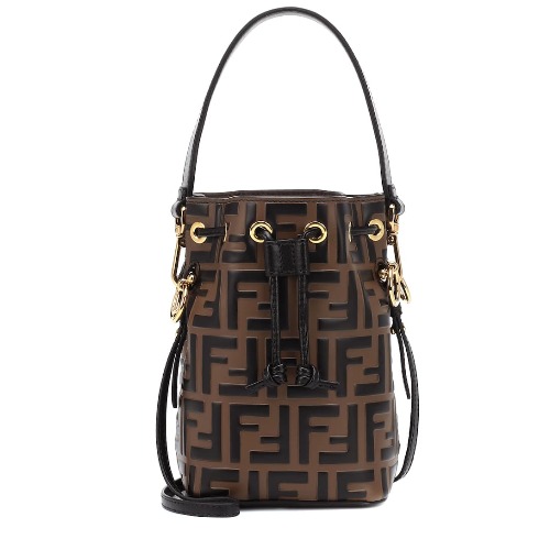 フェンディ ショルダーバッグ モン トレゾール ミニ ズッカ柄