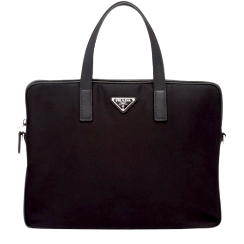 プラダ サフィアーノ ショルダーバッグ ブラック OB1364｜ブランド買取