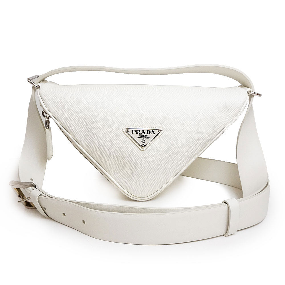 プラダ トライアングル 三角ロゴプレート ワンショルダーバッグ