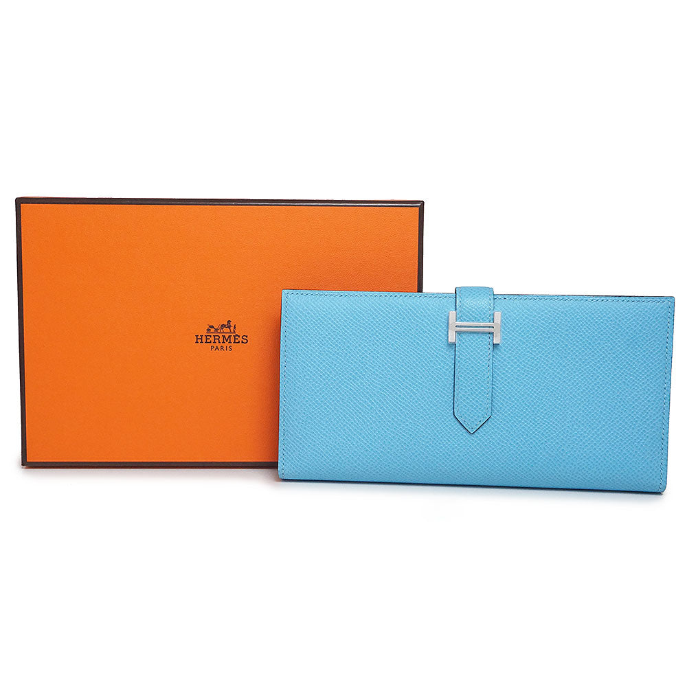新品・未使用品】エルメス HERMES ベアン スフレ ヴェルソ 二つ折り長