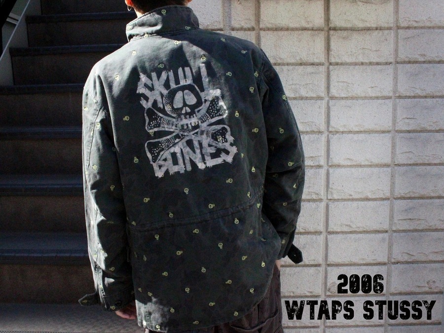 スカル！】WTAPS(ダブルタップス) × STUSSY(ステューシー)から