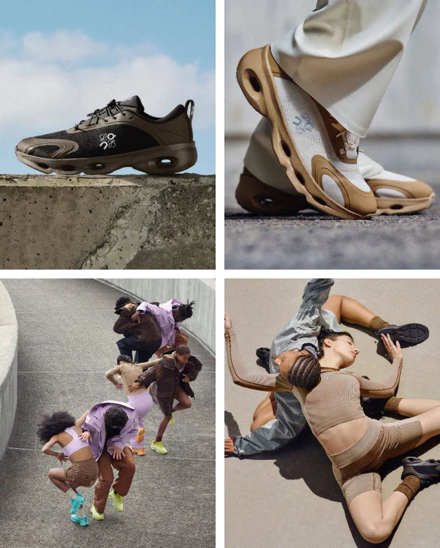 ロエベ LOEWE x On が提案する「クラウドソロ」、クラフトと機能美が