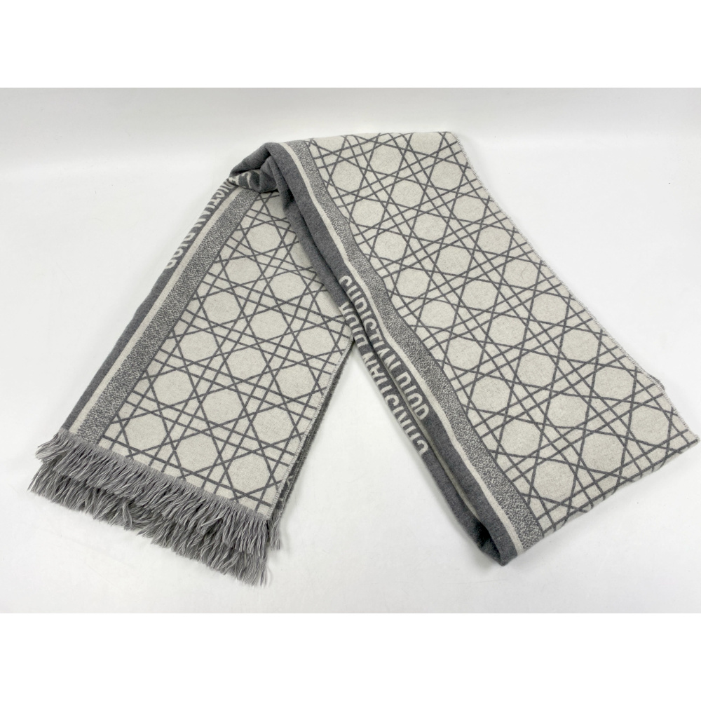 ディオール オブリーク マフラー グレー カシミヤ 買取実績【買取日