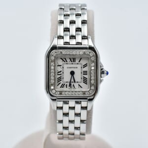 カルティエ パンテール ドゥ カルティエ SM 白文字盤 SS/AT WSPN0013