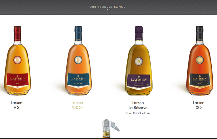 ラーセン(LARSEN) メーカー・ブランド別おすすめブランデー(コニャック