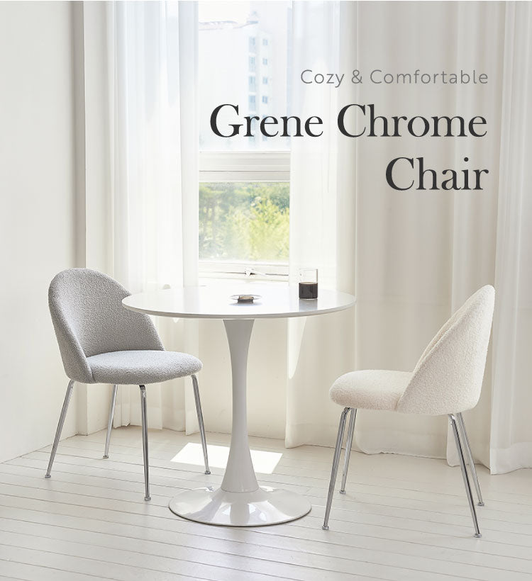 roomnhome ダイニングチェア GRENEチェア ブークレ 韓国インテリア