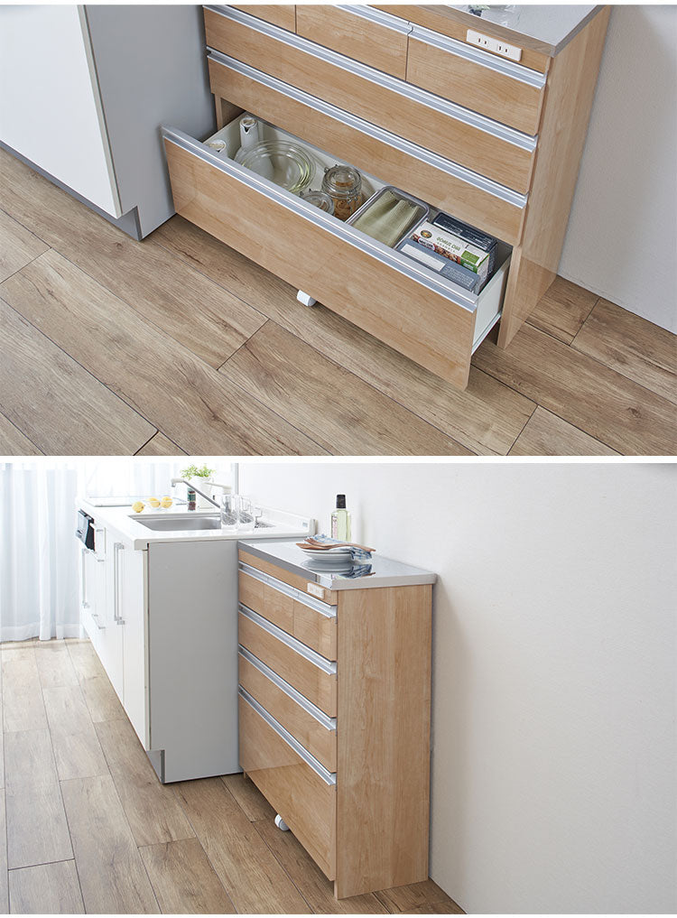 6115 ステンレスカウンター幅90 KK-90 ホワイト 【公式通販】