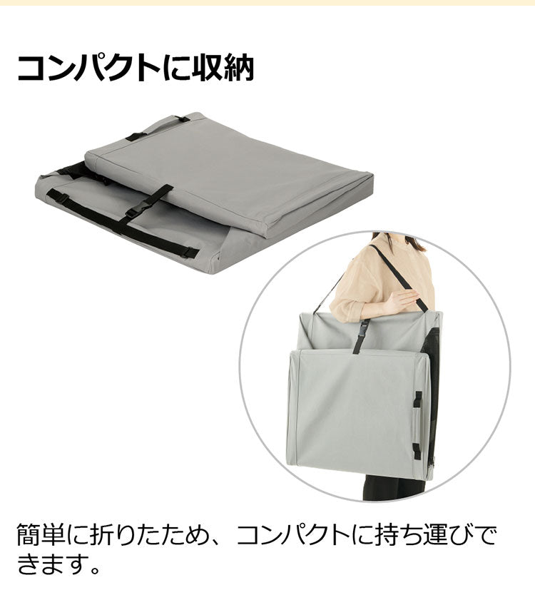 リッチェル たためるキャットケージ 猫用 ケージ ゲージ ソフトケージ