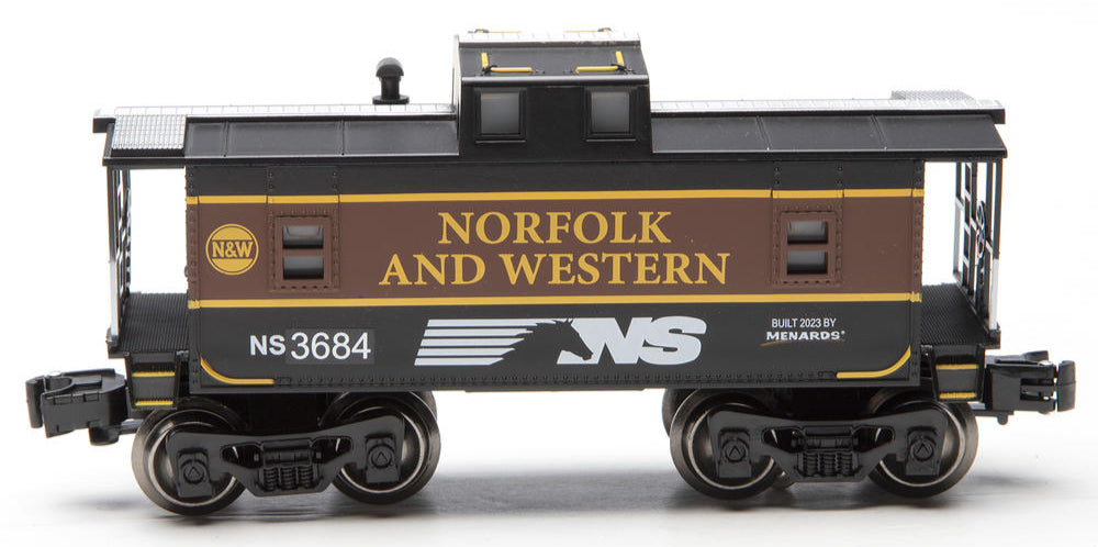 Menards 279-6853 Norfolk & Western N&W Caboose with Lights Limited O S