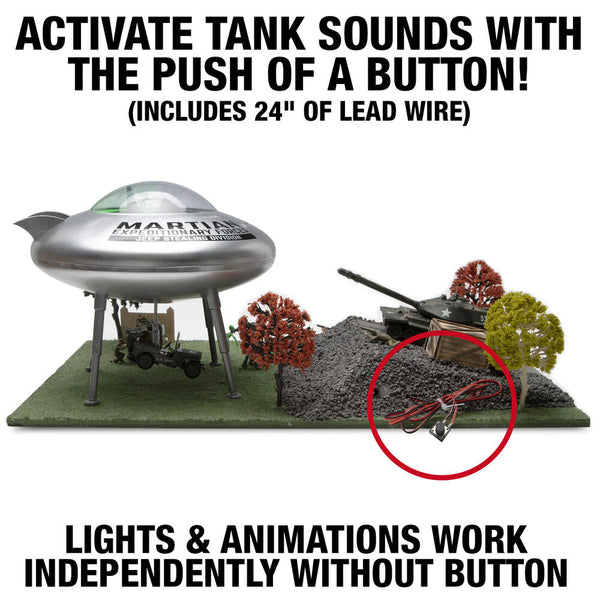 Menards 279-8287 War of the Worlds Animated UFO Scene O Scale Limited