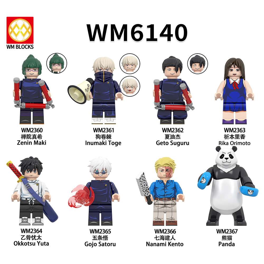 Anime Jujutsu Kaisen Okkotsu Yuta WM2364 Minifigures - Brixtoy