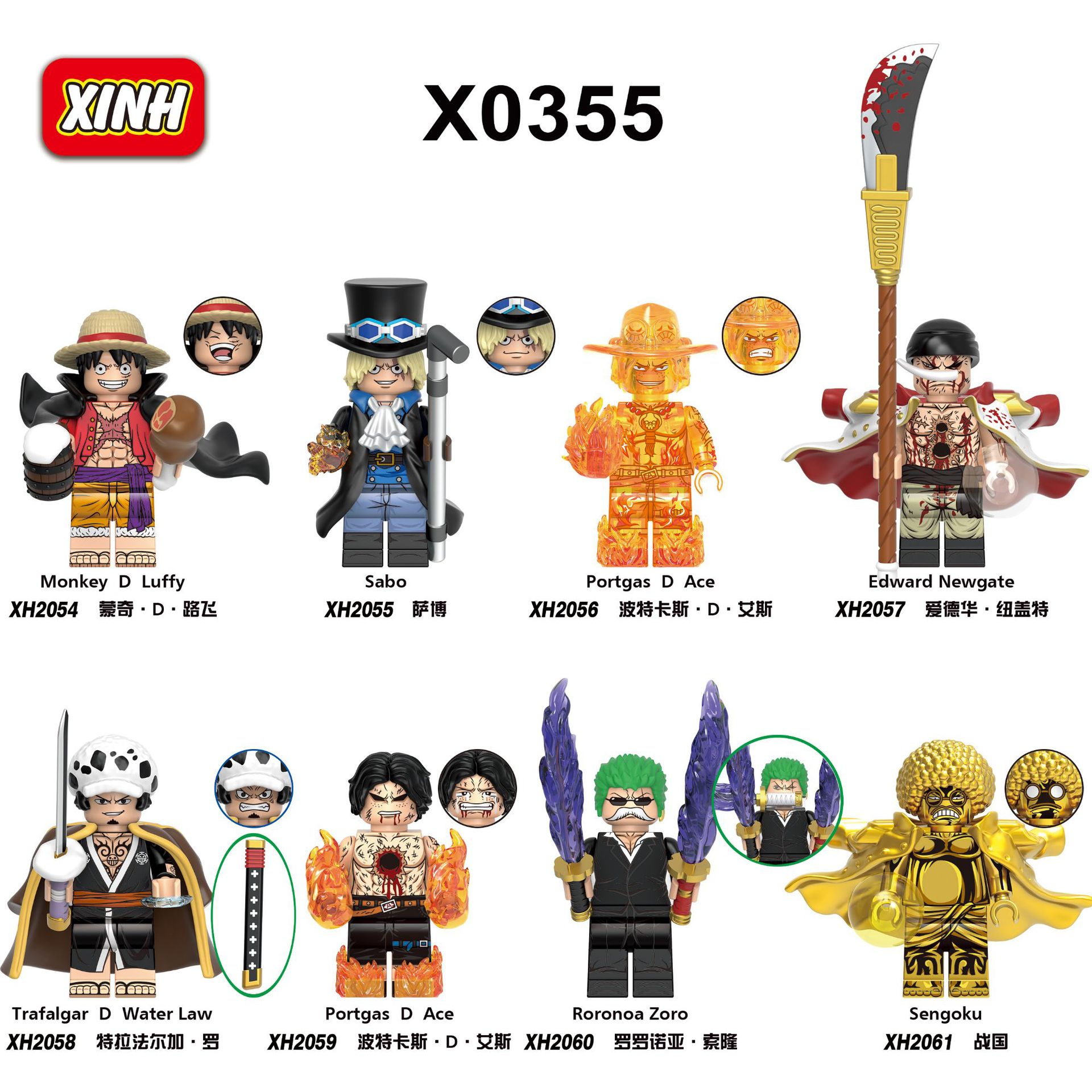 Anime One Piece Roronoa Zoro XH2060 Minifigures - Brixtoy