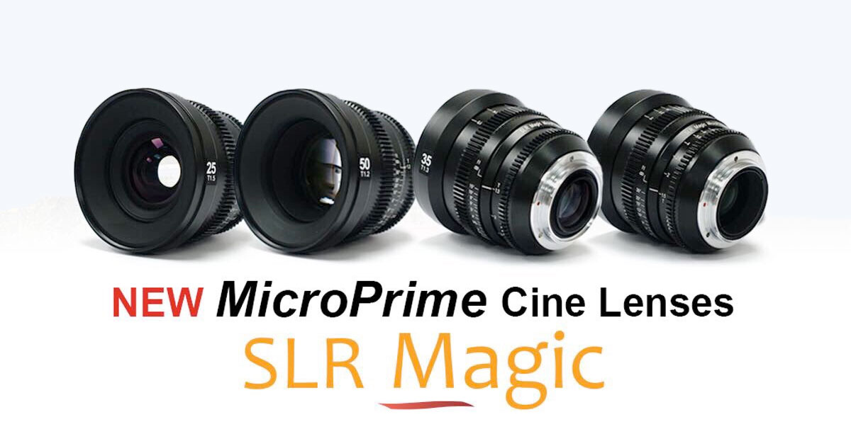 SLR Magic Announces Fullframe E-Mount Cine MicroPrime Lenses